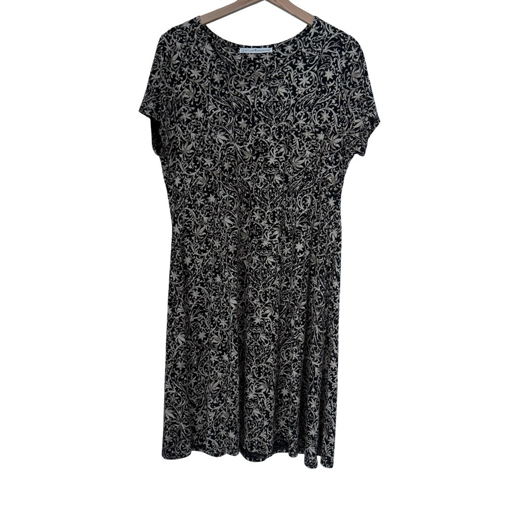 NEW Peruvian Connection Floral Print Dress Sz L